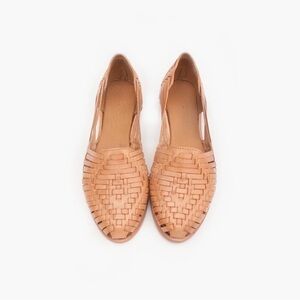 The Traditional - Tan | Mexican Huarache Sandal size 7.5